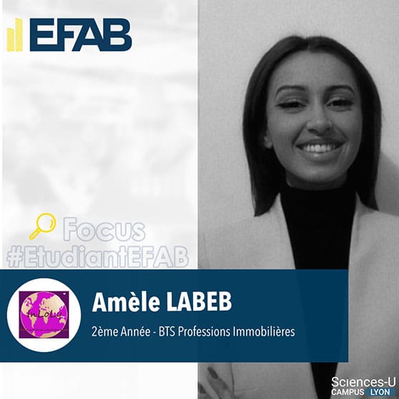 Amèle LABEB - BTS Professions Immobilières