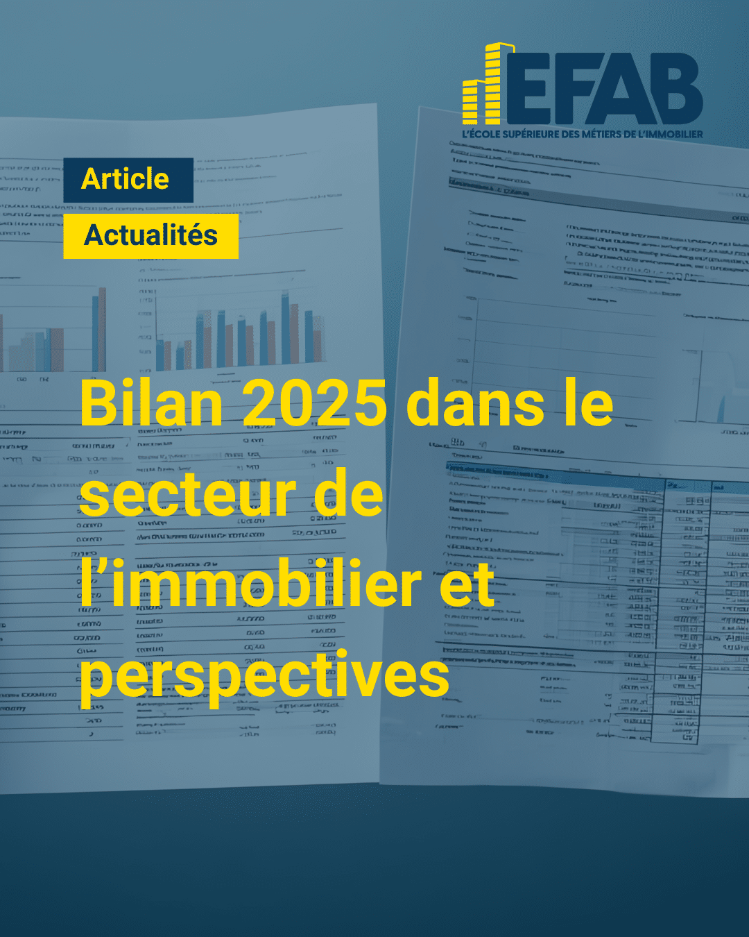 Bilan 2025 dans le secteur de l’immobilier et perspectives