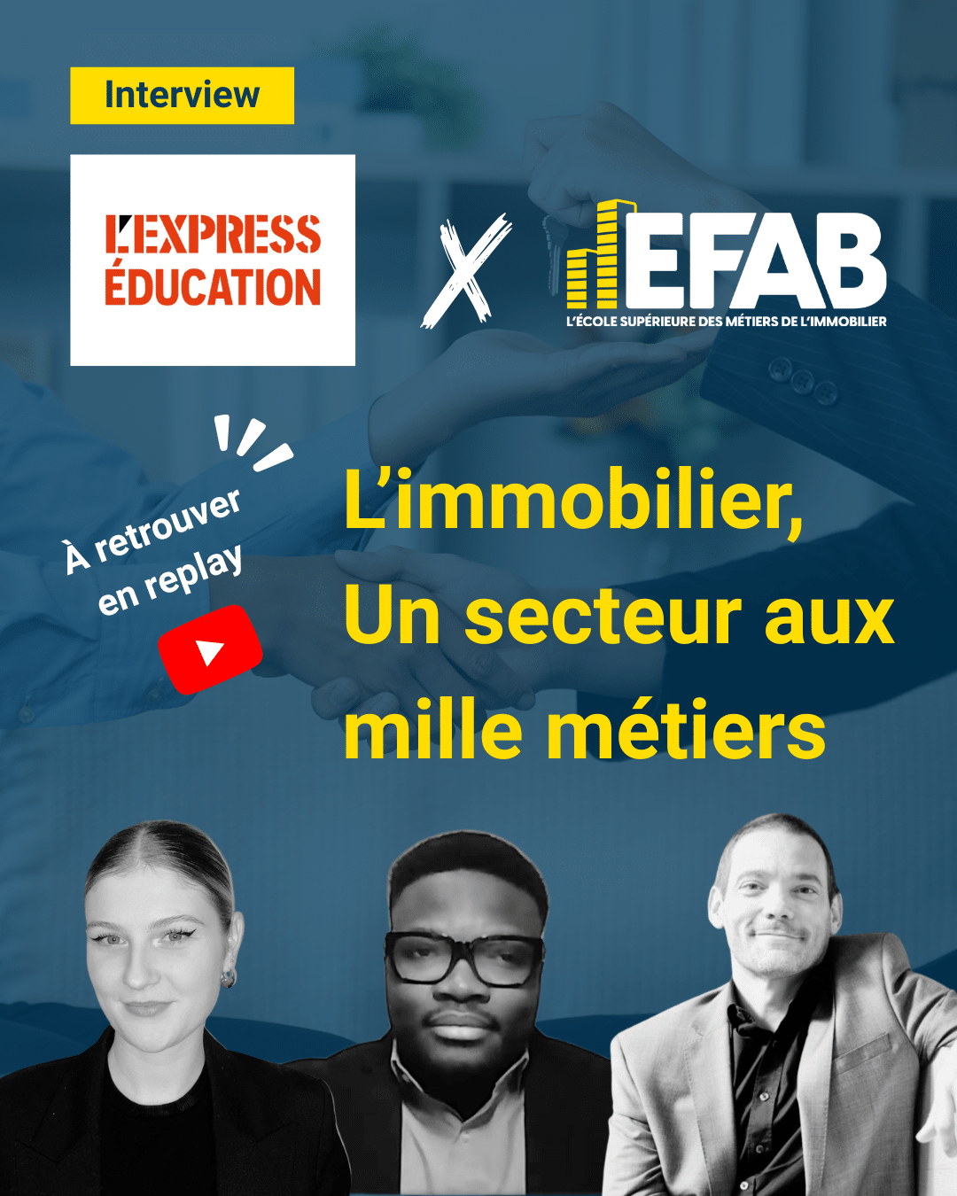 Les métiers de l'immobilier