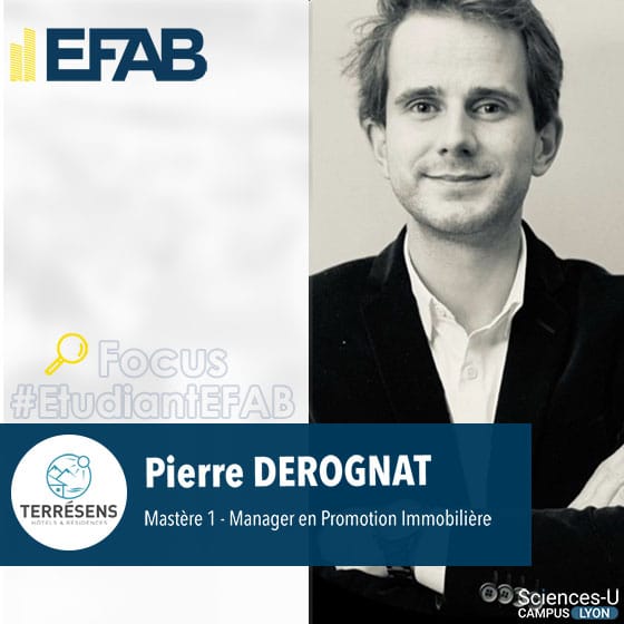 Pierre DEROGNAT - Mastère Promotion Immobiliere Efab