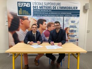 IDV les investisseurs du vivier, signe un partenariat avec l’EFAB Lille